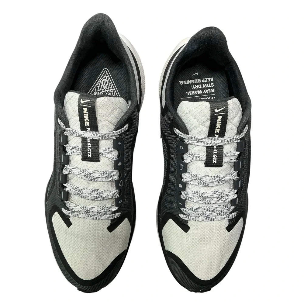 Nike Air Zoom Pegasus 41 GORE TEX Black Iron Grey/White FQ1357-002 Wmns Size 8